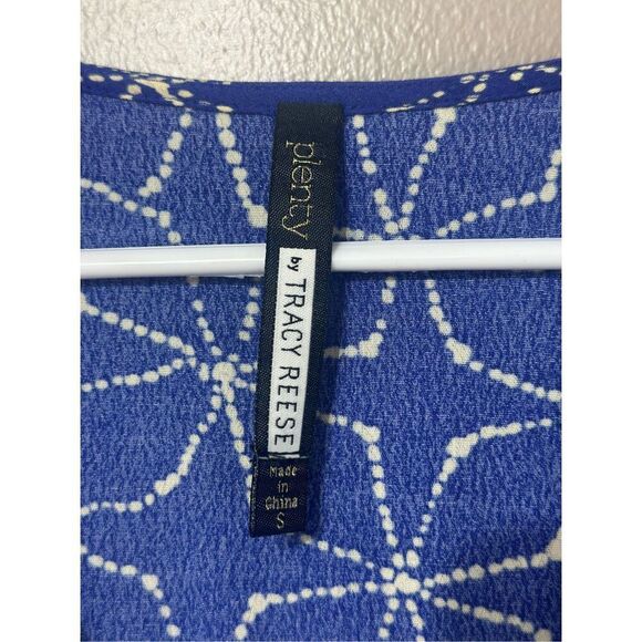 Plenty by Tracy Reese Anthropologie Aleah Faux Wrap Long Sleeve Flowy Dress S - Picture 6 of 12